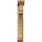 Ekena Millwork Merced Slat Smooth Bracket w/ Offset Brace, Western Red Cedar, 5 1/2"W x 26"D x 38"H BKT0604X26X38MRC06SWR - alternate 4
